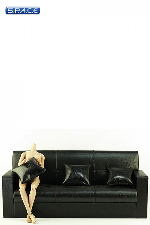 1/6 Scale Sofa (black)