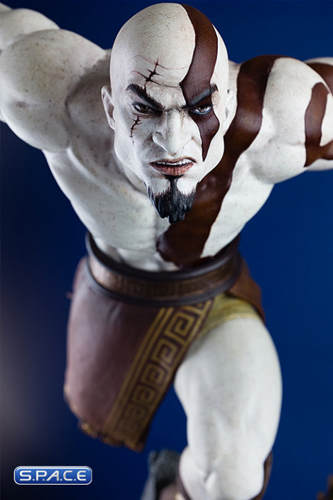 1/4 Scale Lunging Kratos Statue (God of War)