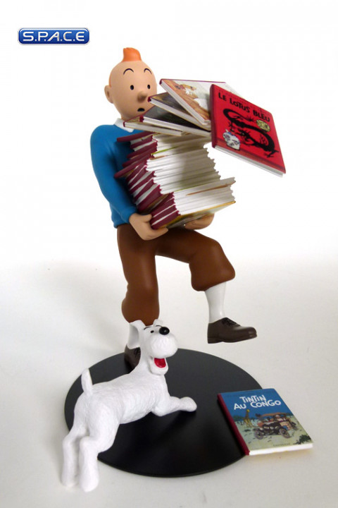 Tintin Carrying Albums (Tintin)