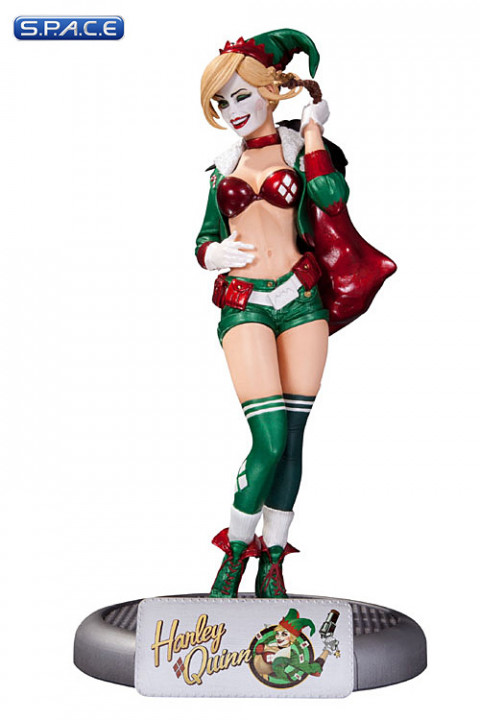 Holiday Harley Quinn Statue (DC Comics Bombshells)