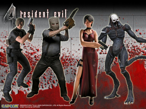 4er Komplettsatz: Resident Evil 4 Series 1