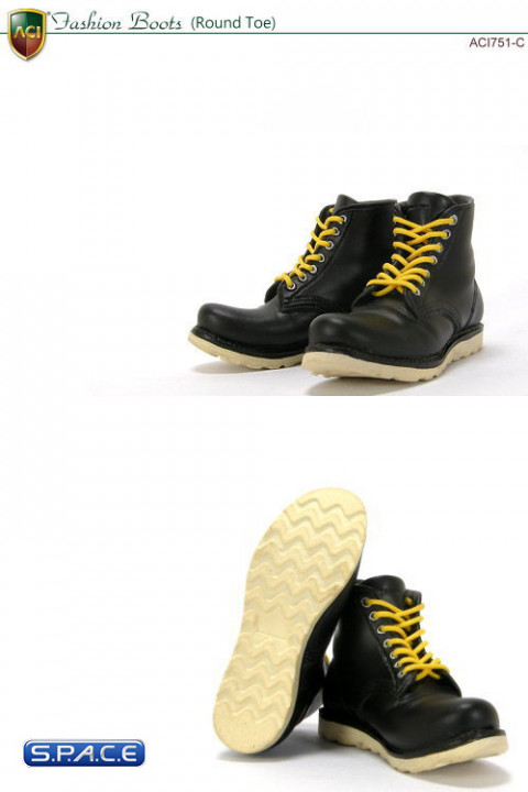 1/6 Scale Fashion Boots S3 - Black