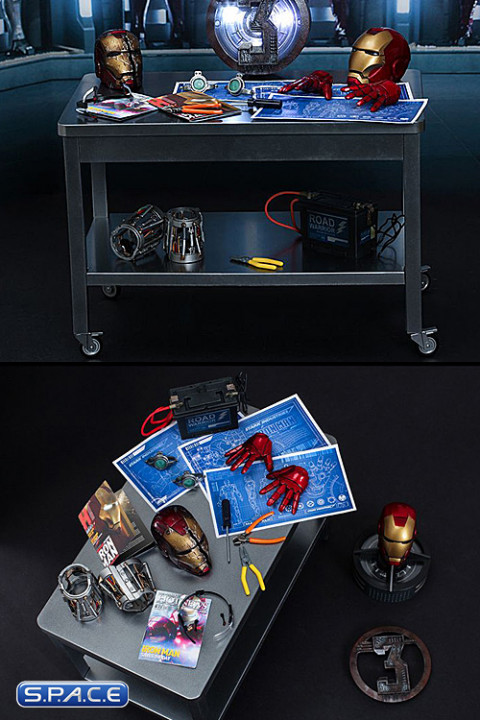 1/6 Scale Workshop Accessories Set (Iron Man 3)