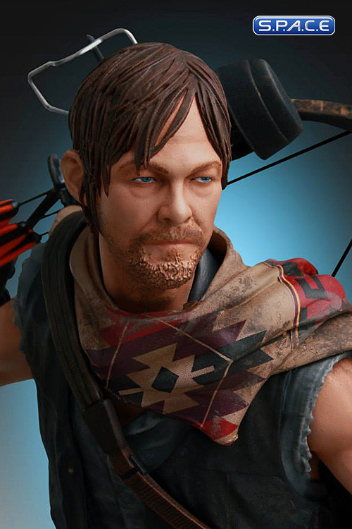Daryl and the Wolves Statue (The Walking Dead)