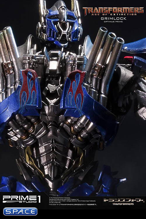 Grimlock with Optimus Statue Museum Masterline Series (Transformers: Age of Extinction)