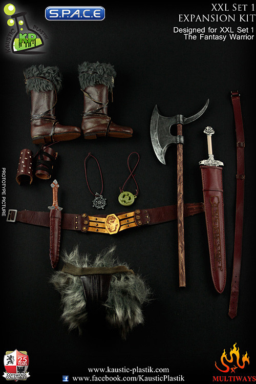 1/6 Scale XXL Set 1 The Fantasy Warrior Expansion Kit