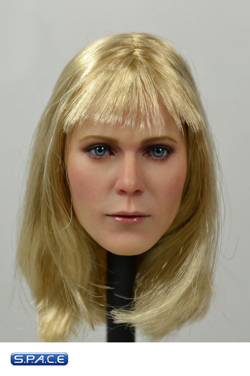 1/6 Scale European / American Female Head Sculpt (blonde)