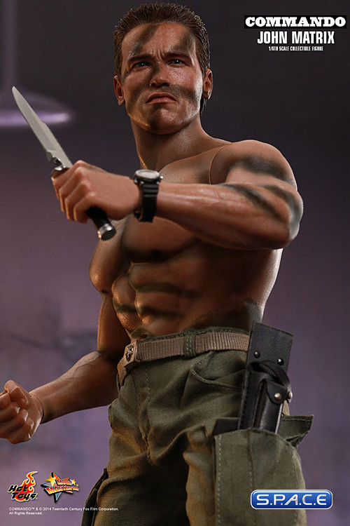 1/6 Scale John Matrix Movie Masterpiece MMS276 (Commando)