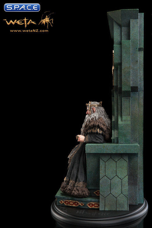 King Thror on Throne Statue (The Hobbit: An Unexpected Journey)