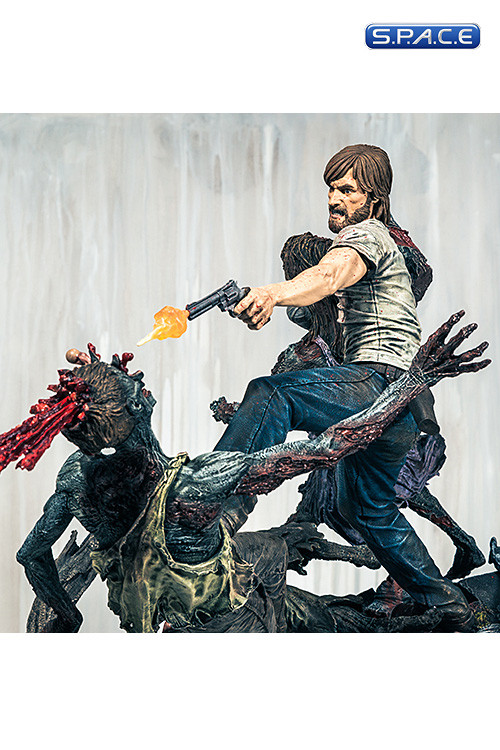 Rick Grimes and Zombies Statue (The Walking Dead)