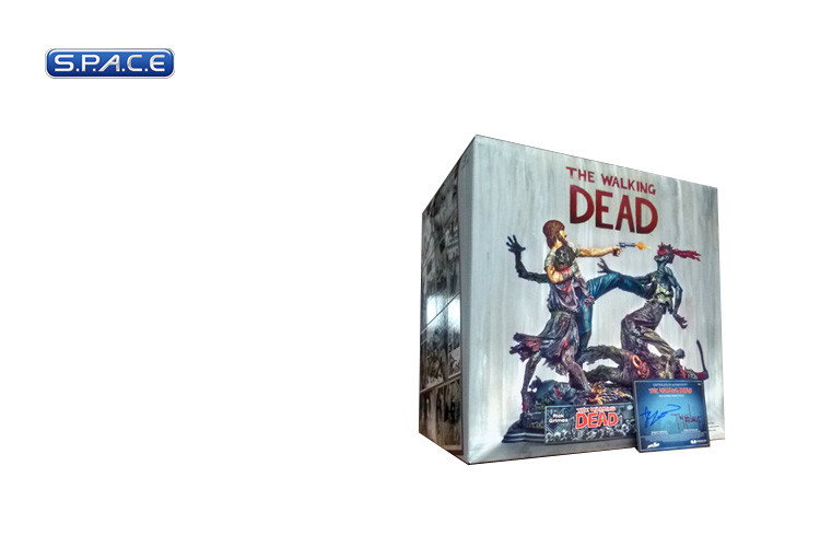 Rick Grimes and Zombies Statue (The Walking Dead)