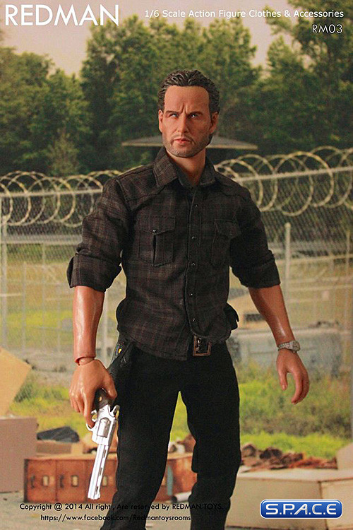 1/6 Scale Sheriff Clothes and Accessories Set with 2 Heads - Season 3