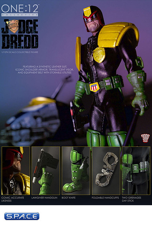 1/12 Scale Judge Dredd One:12 Collective (2000 AD)