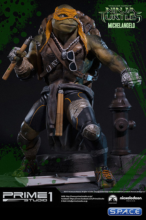 Michelangelo Museum Masterline Statue (Teenage Mutant Ninja Turtles)