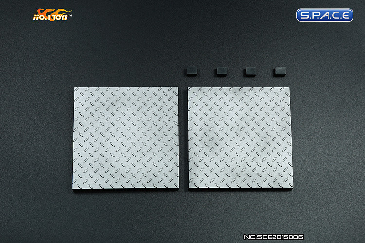 1/6 Scale Figure Platform (silver)