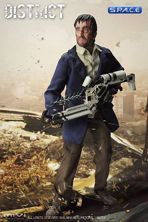 1/6 Scale Wikus Van De Merwe Head and Outfit (District 9)