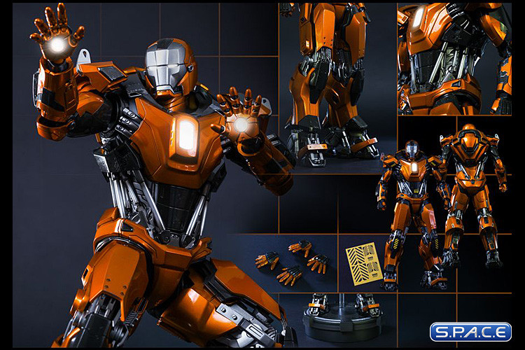 1/6 Scale Iron Man Peacemaker Mark XXXVI Movie Masterpiece MMS258 (Iron Man 3)