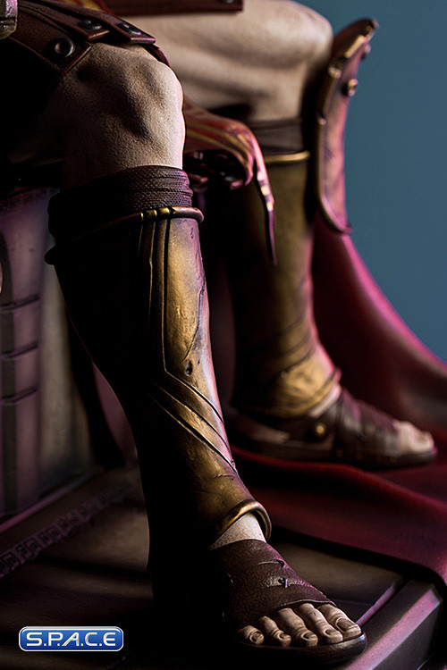 1/4 Scale Kratos on Throne Statue (God of War)