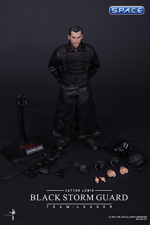 1/6 Scale Catton Lewis - Black Storm Guard Team Leader