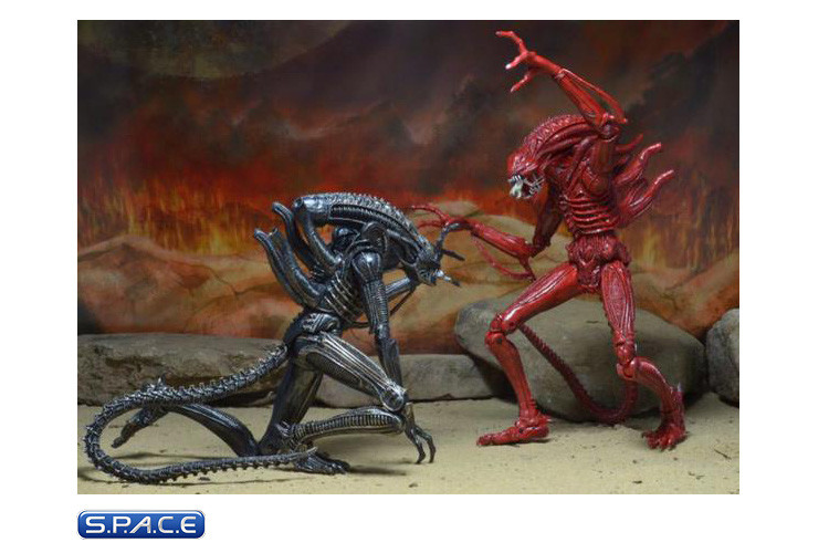 4er Komplettsatz: Aliens Serie 5 (Alien)