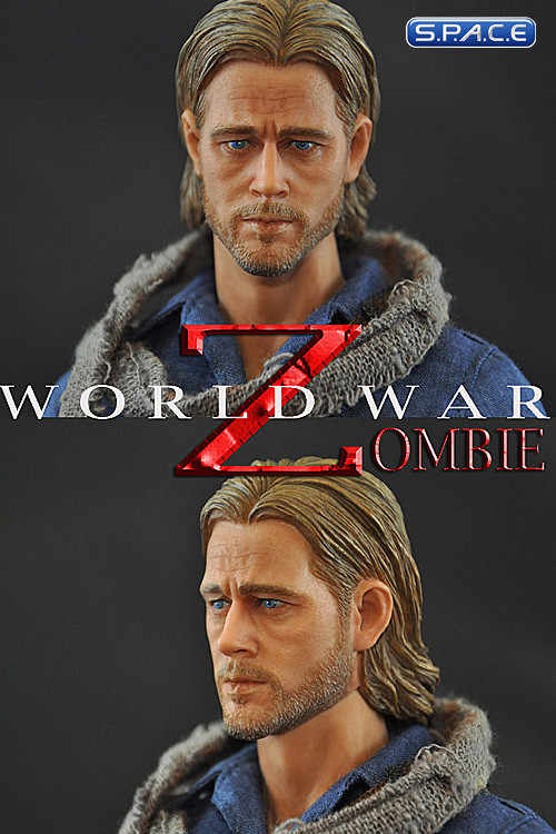1/6 Scale Gerry Zombie Fighter with Zombie Display Base