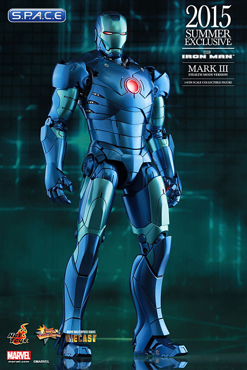 1/6 Scale Iron Man Mark III Stealth Mode Version Movie Masterpiece 2015