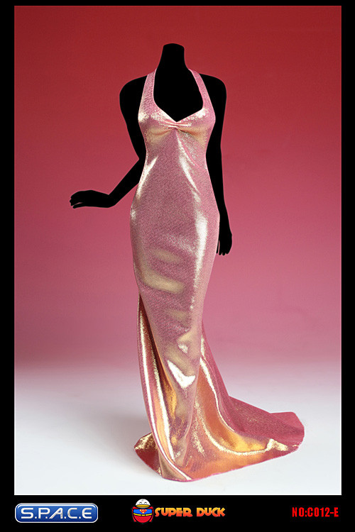 1/6 Scale pink Elegant Dress