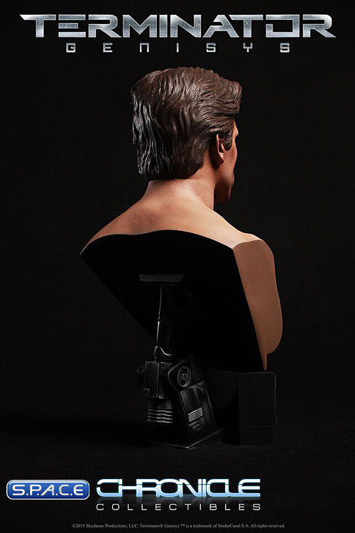 1/2 Scale Battle Damaged T-800 Bust (Terminator Genisys)