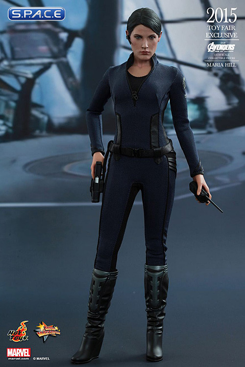 1/6 Scale Maria Hill Movie Masterpiece MMS305 2015 Toyfairs Exclusive (Avengers: Age of Ultron)