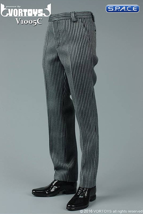 1/6 Scale striped Gentleman Suit 2.0 Set