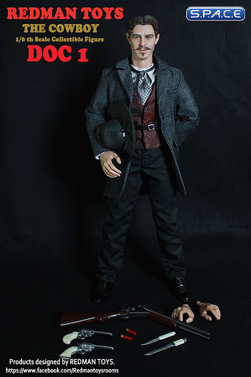 1/6 Scale Doc Holliday - Version 1 (The Cowboy Series)