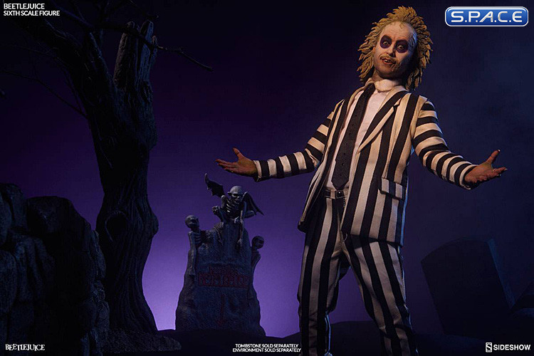 1/6 Scale Beetlejuice with Tombstone (Beetlejuice)