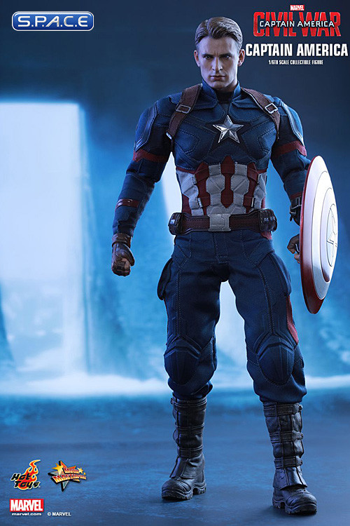 1/6 Scale Captain America Movie Masterpiece MMS350 (Captain America: Civil War)