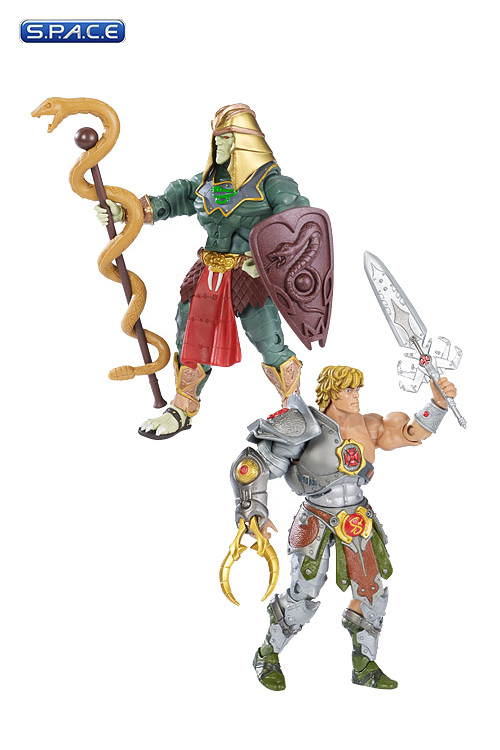 Snake Armor He-Man & Battle Armor King Hsss 2-Pack (MOTU Classics)