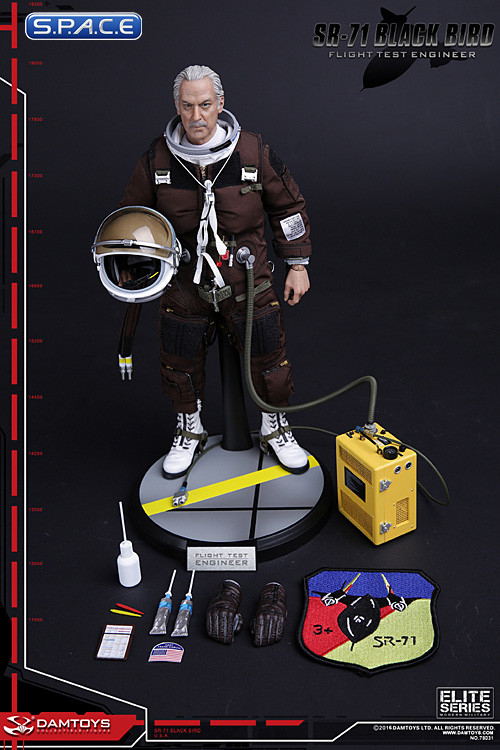 1/6 Scale SR-71 Black Bird Flight Test Engineer
