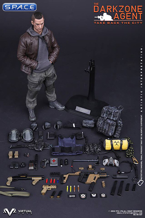 1/6 Scale The Darkzone Agent