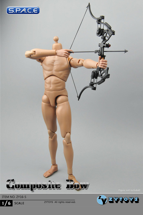 1/6 Scale Compound Bow with 8 Arrows