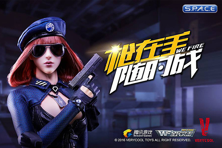 1/6 Scale Sniper Little Sister brown Hair Ver. (We Fire)