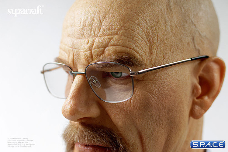 1:1 Walter White life-size Bust (Breaking Bad)