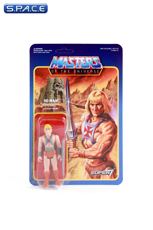 6er Komplettsatz: MOTU ReAction Figures Wave 2 (Masters of the Universe)