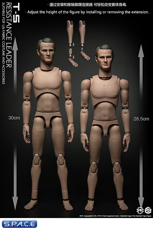 1/6 Scale T-5 Resistance Leader Genisys Body Set