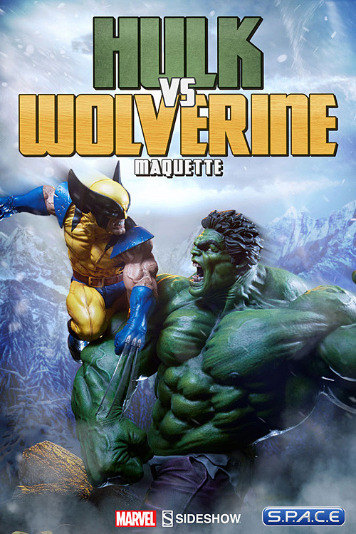 Hulk vs. Wolverine Maquette (Marvel)