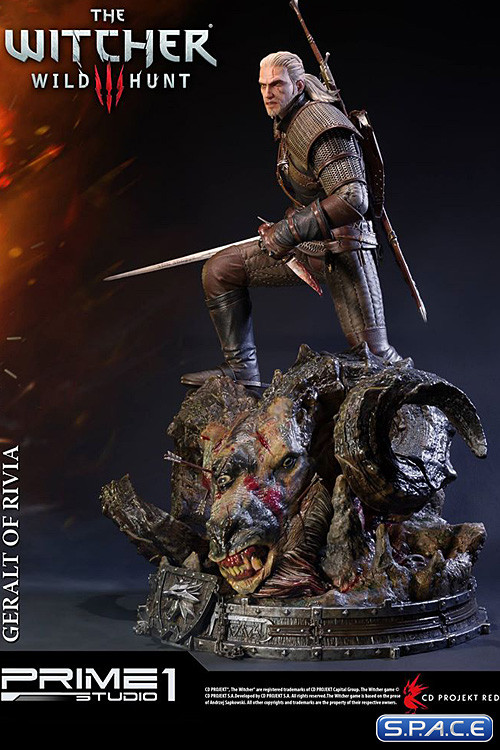 1/4 Scale Geralt of Rivia Premium Masterline Statue (The Witcher 3: Wild Hunt)