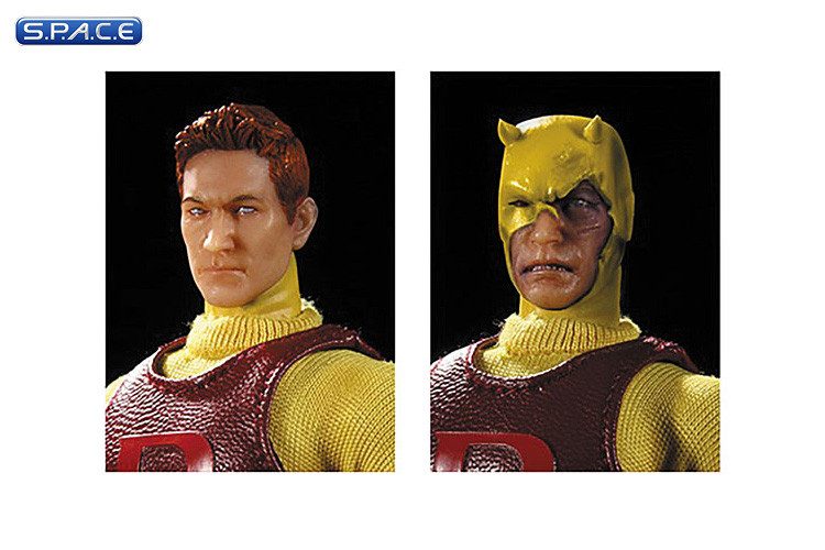 1/12 Scale Yellow Daredevil Previews Exclusive One:12 Collective (Marvel)