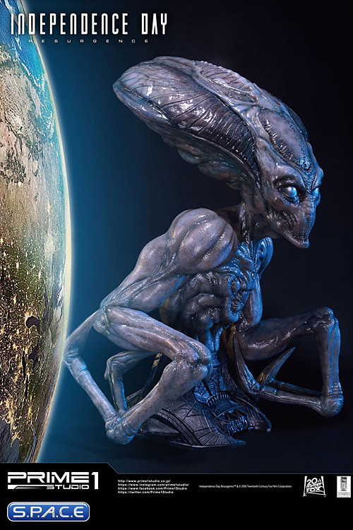 1/1 Alien life-size Bust (Independence Day: Resurgence)