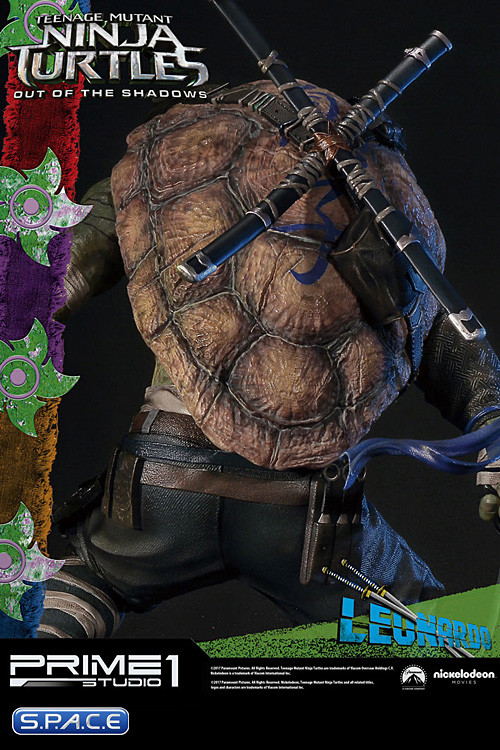 1/4 Scale Leonardo Premium Masterline Statue (Teenage Mutant Ninja Turtles: Out of the Shadows)