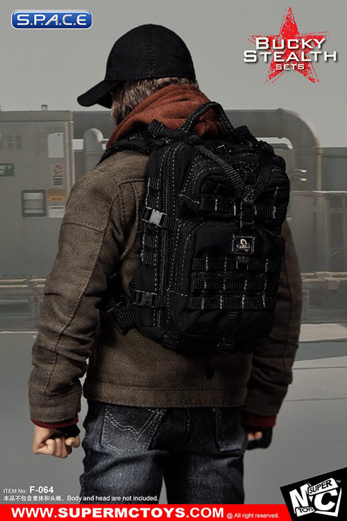1/6 Scale Bucky Stealth Clothing Set