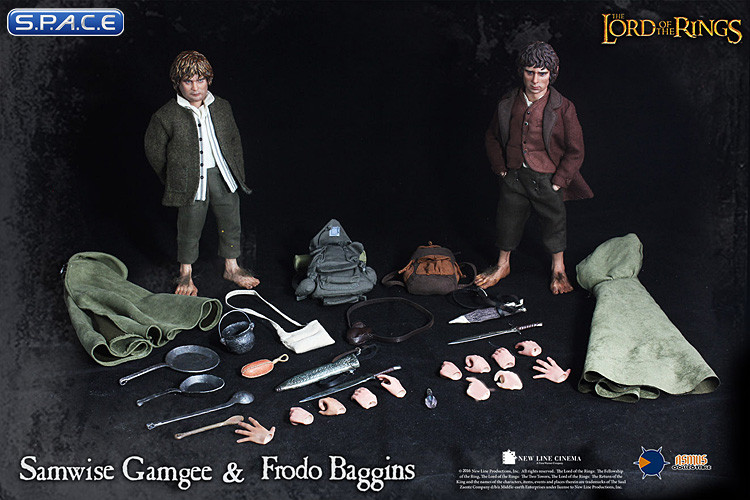 1/6 Scale Frodo and Sam Set (Lord of the Rings)