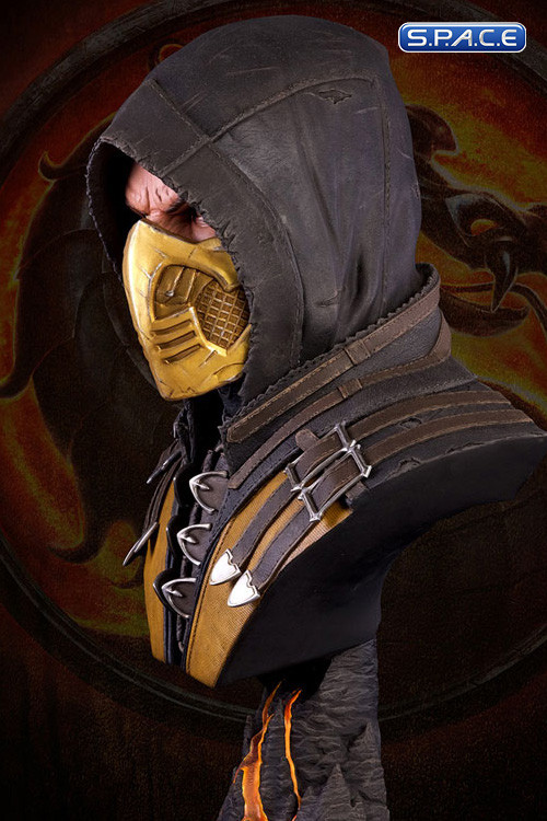 1:1 Scorpion Life-Size Bust (Mortal Kombat X)