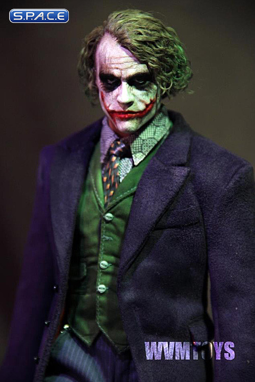 1/6 Scale Costum Joker Head Sculpt with implant hair